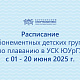 Запись в группы по плаванию на ИЮНЬ 2025
